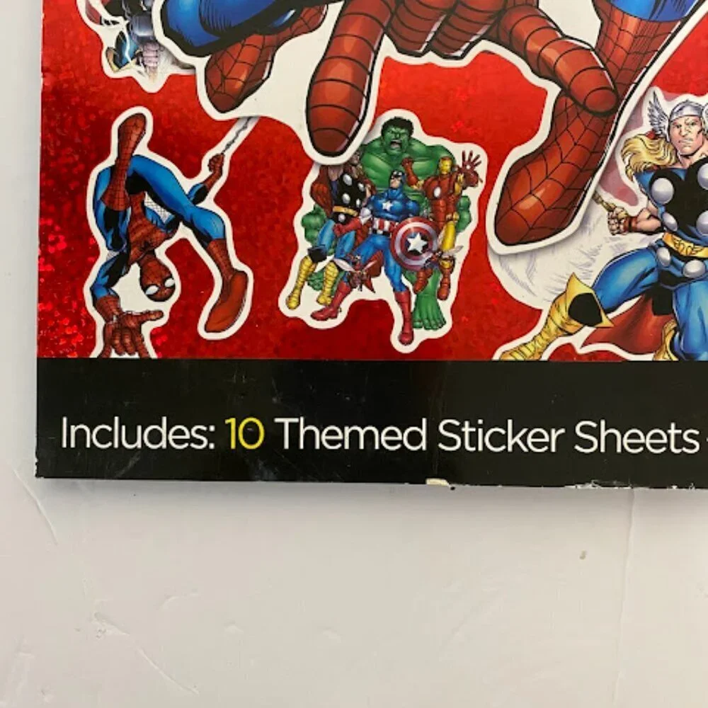 Marvel Giant Sticker Activity Pad with Over 1000 Reusable Stickers